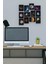 Planet 12 Parça Mdf (Ahşap) Tablo Ofis Boyu 30 x 30 cm cm 1
