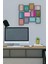 Çit ve Yazı 12 Parça Mdf (Ahşap) Tablo Ofis Boyu 30 x 30 cm cm 1
