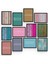 Çit ve Yazı 12 Parça Mdf (Ahşap) Tablo Ofis Boyu 30 x 30 cm cm 2