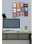 Renkli Söz 12 Parça Mdf (Ahşap) Tablo Ofis Boyu 30 x 30 cm cm 1