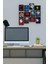 Gece 12 Parça Mdf (Ahşap) Tablo Ofis Boyu 30 x 30 cm cm 1
