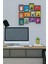 Sabahattin Ali 12 Parça Mdf (Ahşap) Tablo Ofis Boyu 30 x 30 cm cm 1