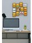 Yeşilçam 12 Parça Mdf (Ahşap) Tablo Ofis Boyu 30 x 30 cm cm 1