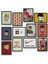 Azer Bülbül 12 Parça Mdf (Ahşap) Tablo Ofis Boyu 30 x 30 cm cm 2