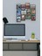 Istanbul 12 Parça Mdf (Ahşap) Tablo Ofis Boyu 30 x 30 cm cm 1