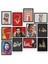 Felsefi 12 Parça Mdf (Ahşap) Tablo Ofis Boyu 30 x 30 cm cm 2