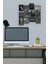 Duman 12 Parça Mdf (Ahşap) Tablo Ofis Boyu 30 x 30 cm cm 1