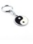 Unisex Ying Yang Siyah Beyaz Metal Anahtarlik 1