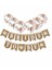 Rose Gold Konfetili Şeffaf Balon Bride To Be Kraft Çiçekli Banner Yazı 1