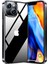 Iphone 14 Uyumlu Kılıf Kamera Çıkıntılı Koruma Kenar Parlak Gold Lazer Kesim Silikon Pc Kapak 1