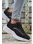Siyah Beyaz Erkek Sneaker 0012157 1
