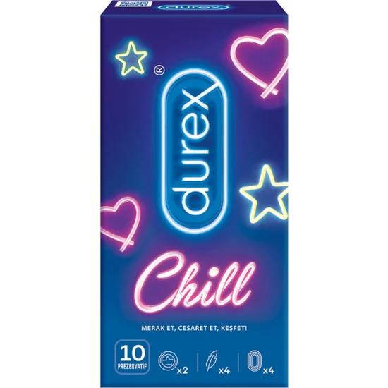 Durex Durex chill Prezervatif 10'lu