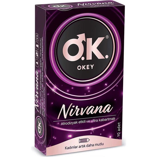 Okey Okey nirvana Prezervatif 10'lu