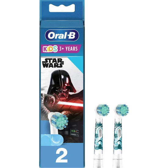Oral-B  Star Wars Çocuklar İçin 2'li Diş Fırçası Yedek Başlığı