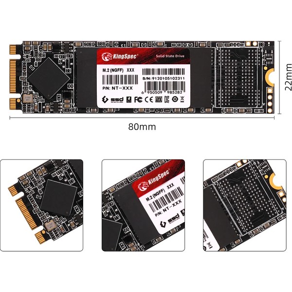 Kingspec NT-1TB/2280 SATA 3.0 1 TB M.2 SSD Fiyatları, Özellikleri