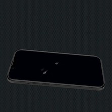 Fibaks Apple iPhone 14 Pro Uyumlu Şeffaf Tam Kaplayan 9h Tamperli Cam Ekran Koruyucu