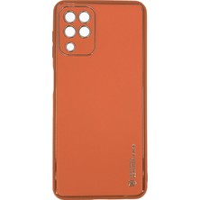 Nettech Samsung Galaxy A22 4g Uyumlu Coco Leather Seri Arka Koruma