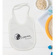 Bk Kids Atatürk Temalı Beyaz Bebek Mama Önlüğü-20