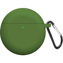 Basias Huawei Freebuds 4 Kılıf Mat Silikon + Askılık