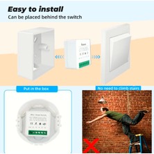 Tuyam Smart Wifi Destekli Akıllı Tekli Işık Anahtarı Uzaktan Kontrol[10 adet]