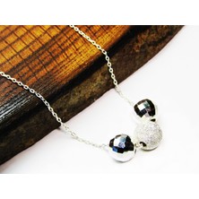 Lilah Gümüş Tr Gümüş Toplar Kadın Kolye