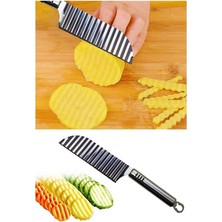 Marsoni Paslanmaz Çelik Şekilli Patates Bıçağı