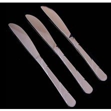 6lı Desenli Yemek Bıçağı (Paslanmaz)