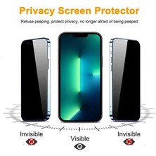Vendas iPhone 13 Pro Max Uyumlu Davin Serisi Mat Privacy Hayalet Seramik Nano Ekran Koruyucu