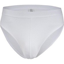 Yıldız 65 Erkek Beyaz Modal Kemerli Slip