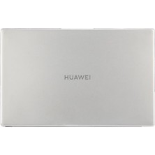 AktarMobile Huawei Matebook D14 2020 Uyumlu Kılıf Koruyucu Kapak Parlak Şeffaf Tasarım Hava Kanallı