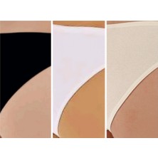 Hülya Butik 3 Adet  Likralı  Bayan Bikini Külot