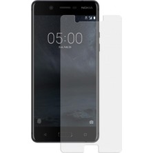 Bayraktaron Nokia 5 Ekran Koruyucu 9h Parlak 2.5d Şeffaf Sert Temperli Kırılmaz Cam Ekran Koruma Hd (HW08YBQ)