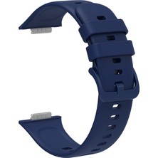 Pilanix Huawei Watch Fit 2 Için Klasik Model Renkli Silikon Kordon-Kayış