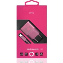 Galaxy C5 Pro (Sm C5010) Şarj Aleti Type C Şarj 2.2A -- Sbzr-Pembe