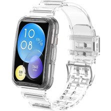 Basias Huawei Watch Fit 2 Elegant Edition Kordon Transparan Silikon
