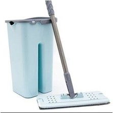 Tablet Mop Pratik Temizlik Seti Mavi + 7 Yedek Mop
