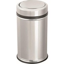 Pratik Kapaklı Metal Çöp Kovası 8 Lt FT495