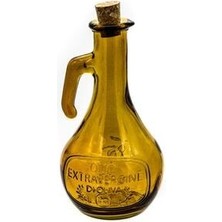 Kulplu Yağ Şişesi 500 cc Turuncu