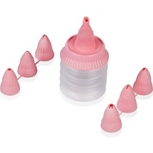 7 Uçlu Körüklü Krema Pompası