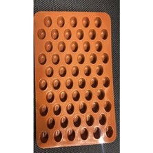 Silikon Mini Kahve Çekirdekleri Çikolata Kalıbı