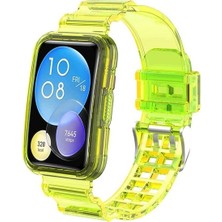 Basias Huawei Watch Fit 2 Elegant Edition Kordon Transparan Silikon