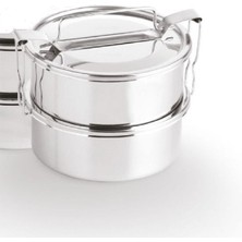 Çelik 2 Li Sefer Tası ( Tek Kişilik)