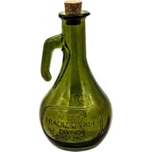  Kulplu Yağ Şişesi 500 cc Yeşil