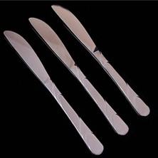 6 Lı Çubuk Model Yemek Bıçağı (Paslanmaz Çelik)