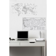 Türkiye ve Dünya Hası Yapışkansız Statik Tutunan Not Kağıt Tutucu Özellikli Pratik Akıllı Kağıt