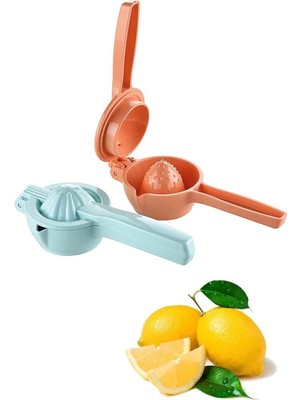 Pratik Metal Limon Sıkacağı, Basınçlı Renkli Limon Sıkacağı