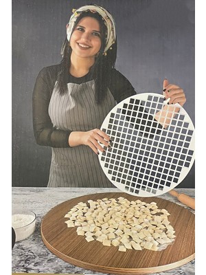 Pratik Kare Xl 43CM Mantı Kalıbı Tek Seferde 216ADET