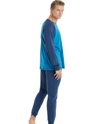 Blackspade Mavi Erkek Pijama Takımı 30919