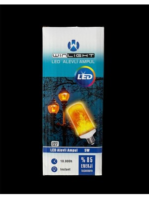 Winlight 5W LED Alev Ampul E27