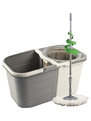 Kirli Su Temiz Su Ayrı Yeni Temizlik Seti UP628KAHVE  19 Litre